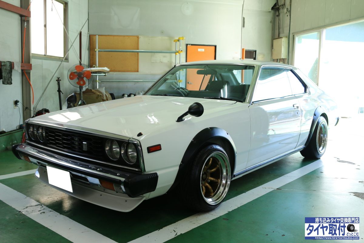 NISSAN GC21 スカイラインジャパン + RS-watanabe Eight Spoke