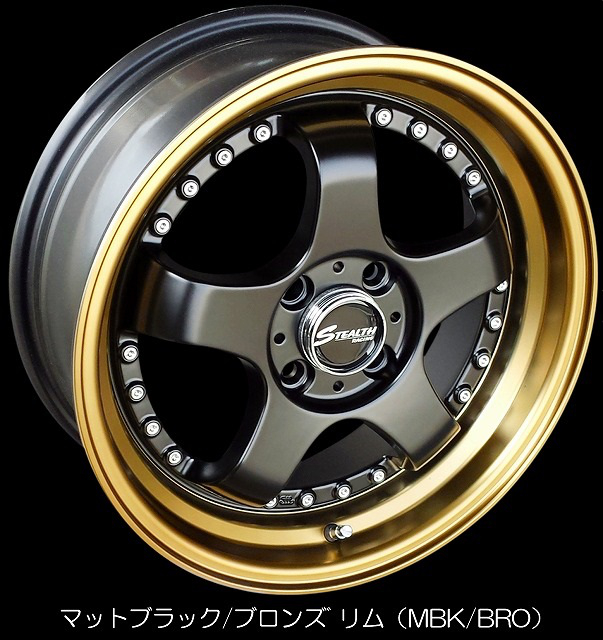 ホイール紹介！】STEALTH RACING K35/36 | タイヤ取付どっとこむ