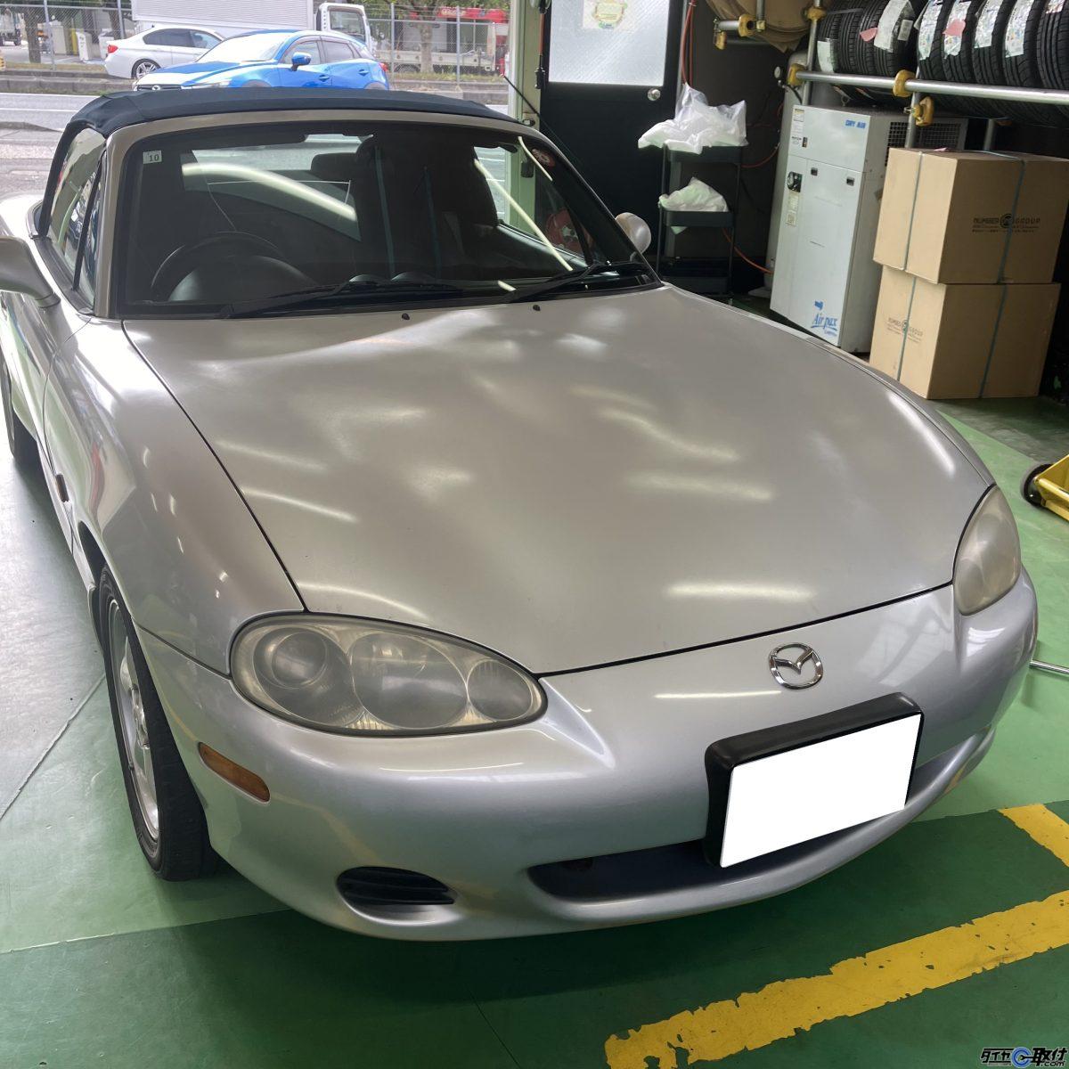 ジャッキアップポイント 工賃紹介】MAZDA ロードスター | タイヤ取付