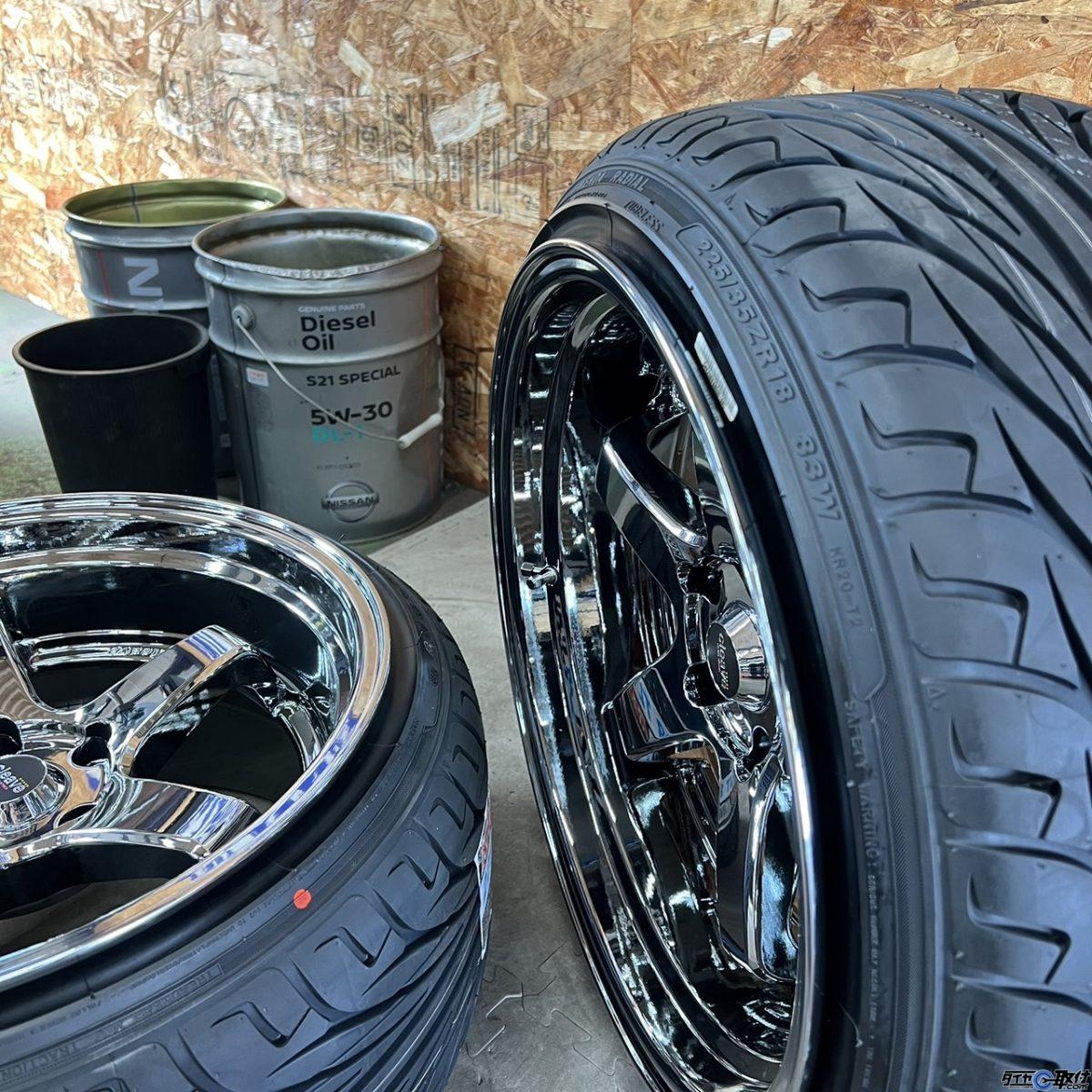 タイヤ交換 引っ張り】CLEAVE RACING FL53 | タイヤ取付どっとこむ